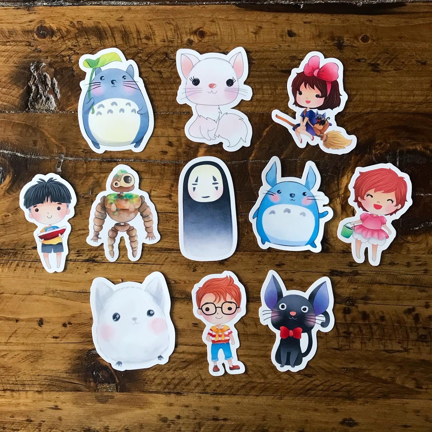 cute studio ghibli stickers etsy