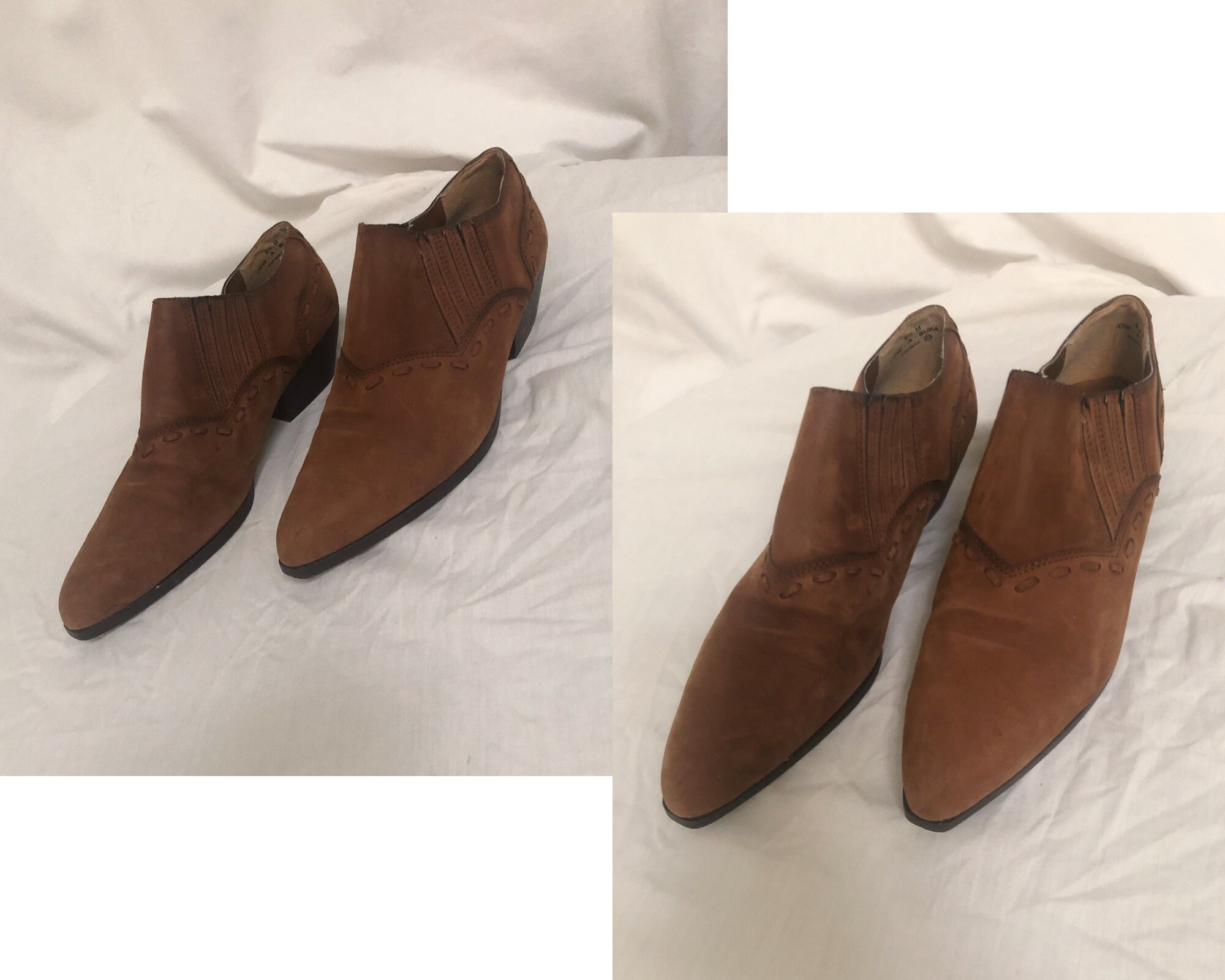 western booties brown