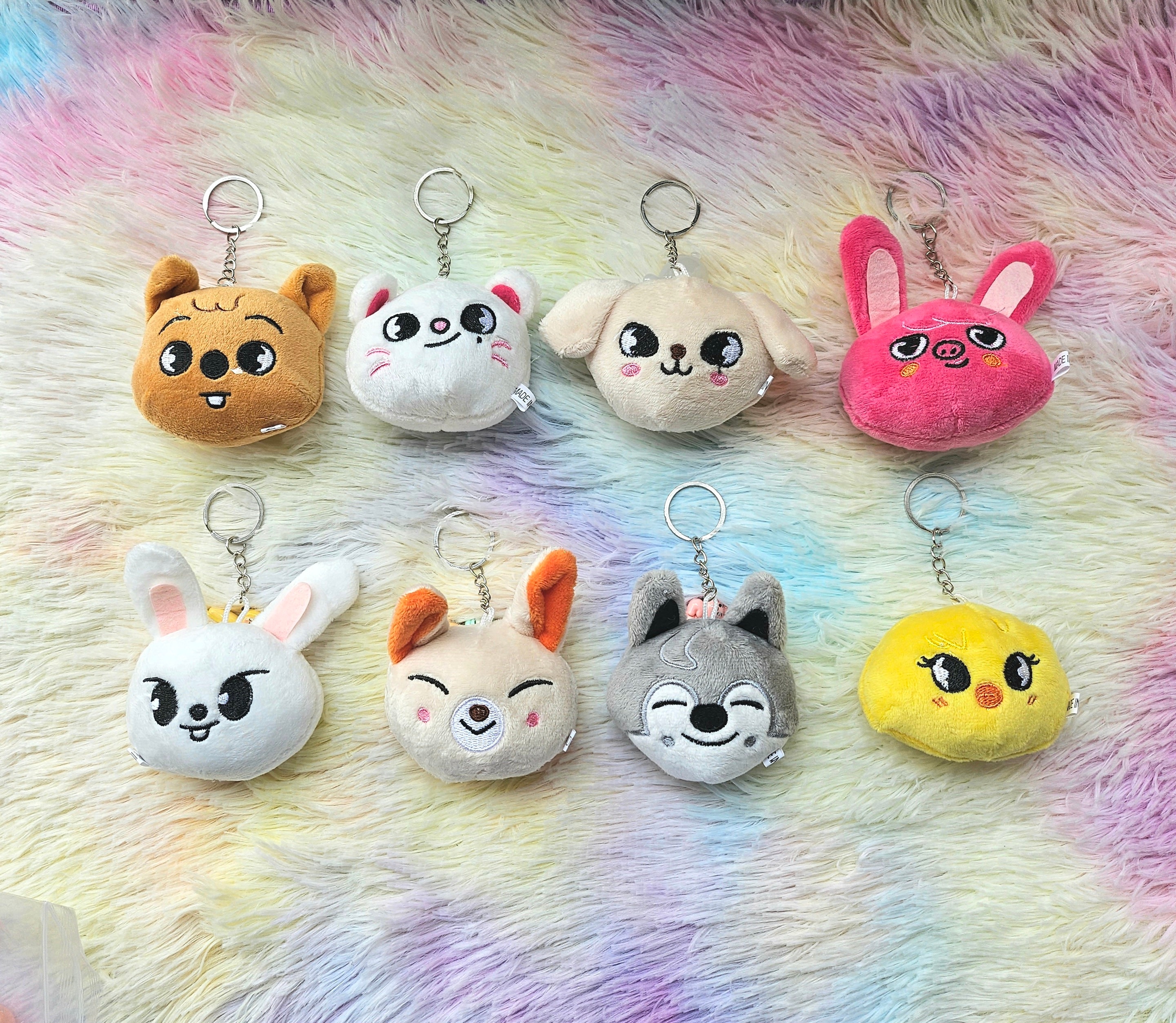 Stray Kids SKZOO Plush Keychain, K-pop Keyring - STAY Merch
