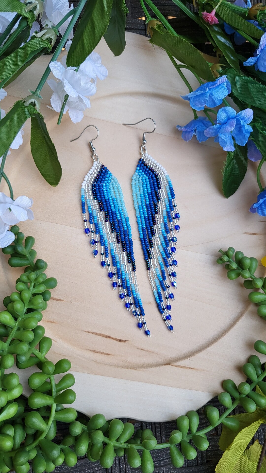 Boucles d'oreilles Cascade de Perles - Or et Diamants