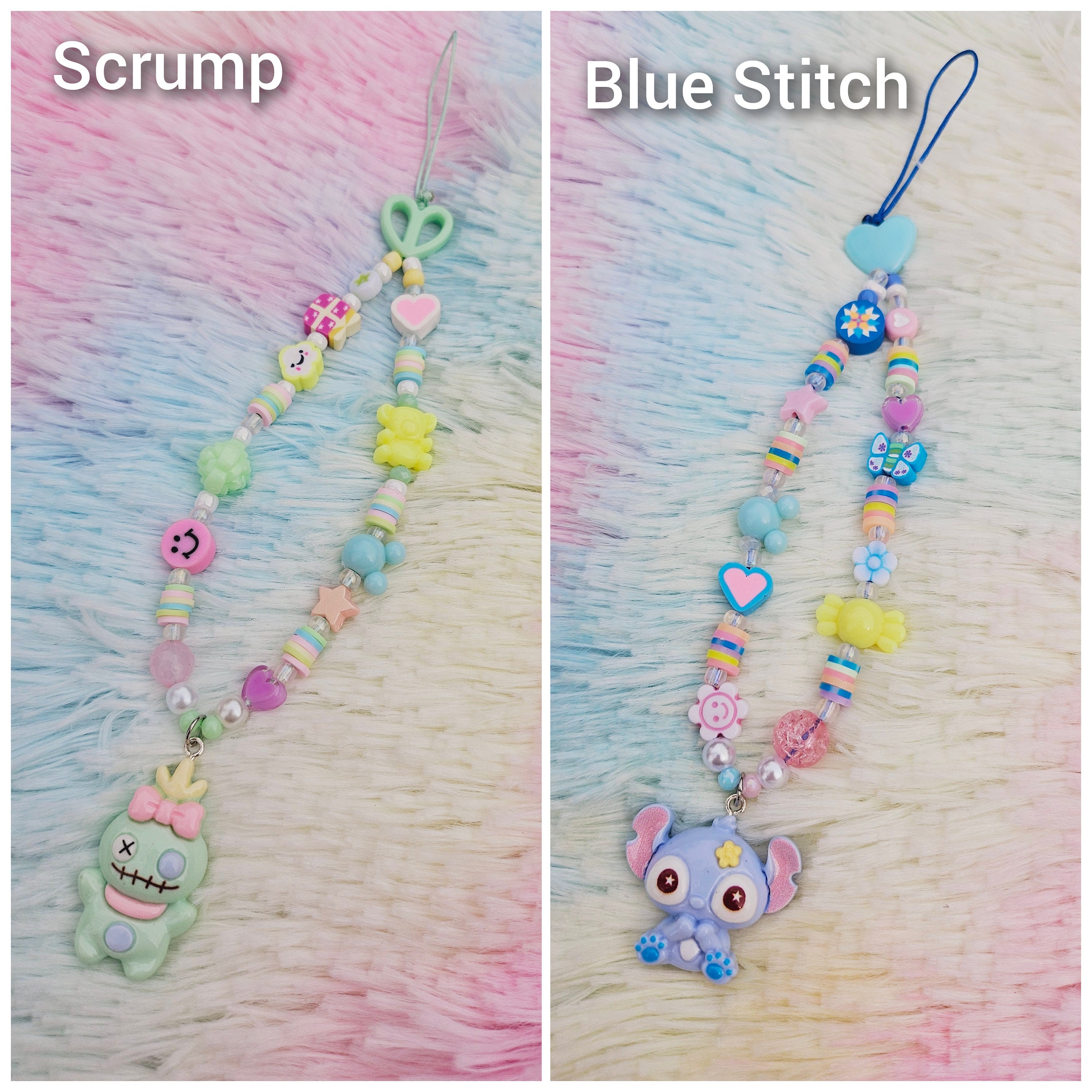 So sweet 😍Lilo , Stitch and Scrump charms. 💜Link shop in bio