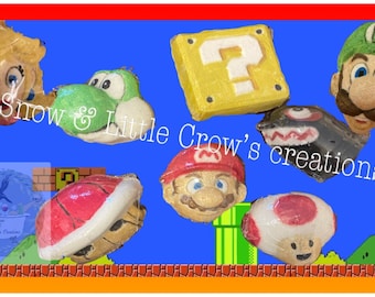 Classic video game theme small bath bombs