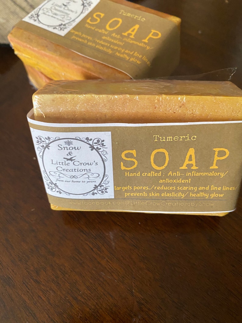 Turmeric soap Etsy