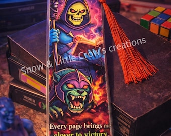 Skeleton villain  custom  Book mark art work by Snow Pagan