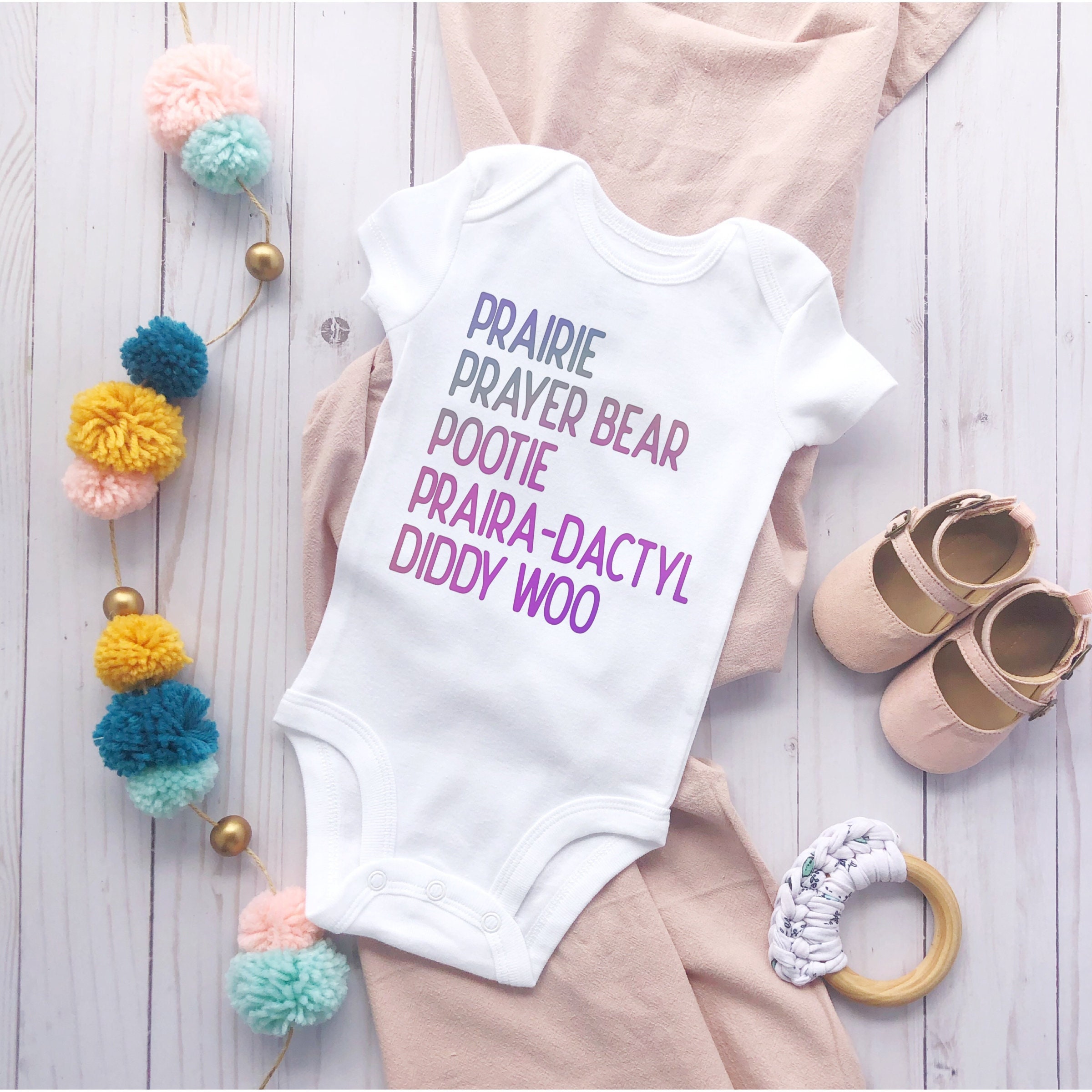 CUSTOM Nickname Colorful Rainbow Baby Toddler ONESIE ® by - Etsy CUSTOM Nickname Colorful Rainbow Baby Toddler ONESIE ® by - Etsy