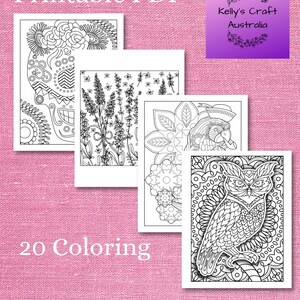Printable Adult Activity Book PDF Digital Download 100 Puzzles ...