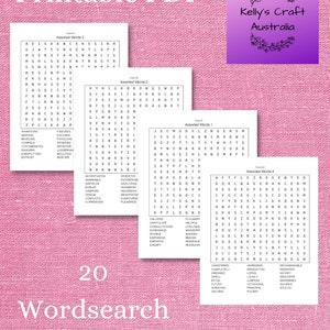 Printable Adult Activity Book PDF Digital Download 100 Puzzles ...