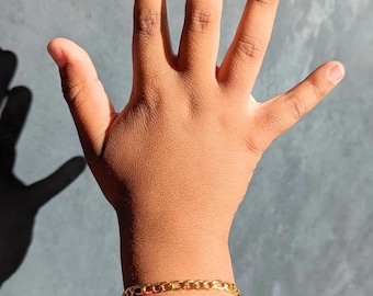 Kid's Gold Figaro Bracelet