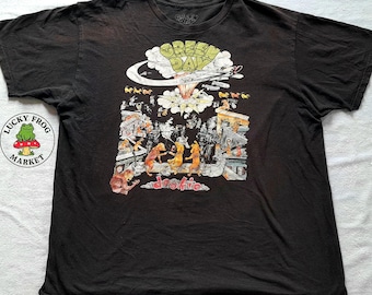 ミュージシャン 90s GREEN DAY dookie vintage tee Green Day T Shirt 1994 Dookie Tour Official Black Mens