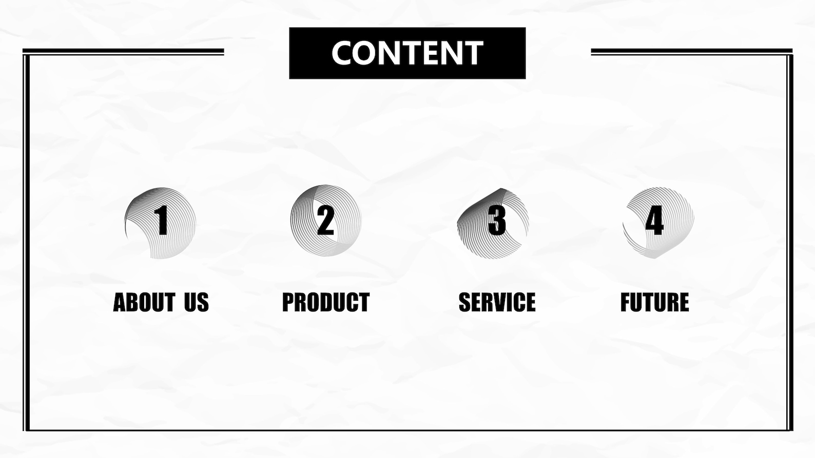 Black and White Powerpoint Template Minimalist Powerpoint Template