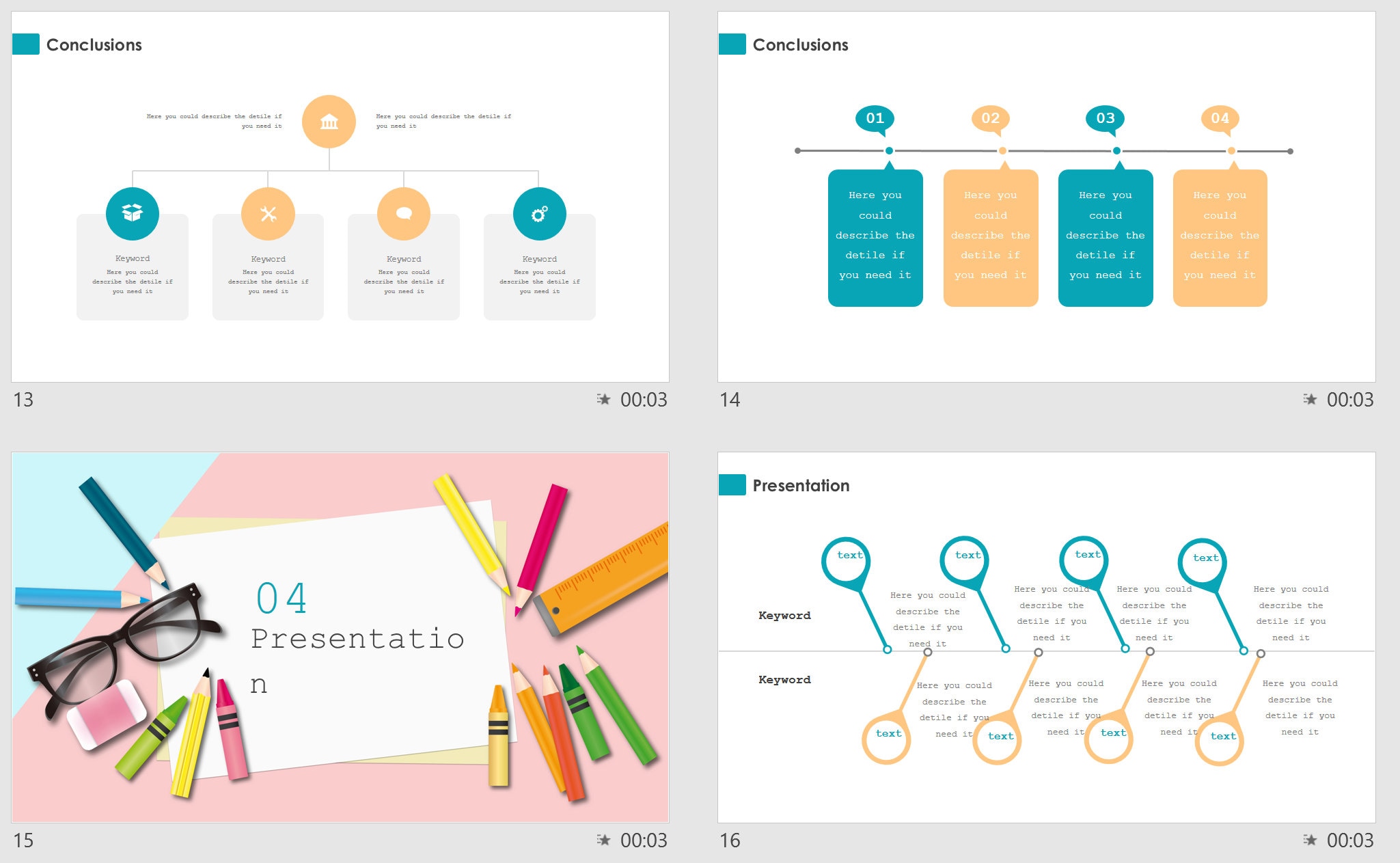 Teaching PPT Template, Powerpoint Template PPTX, Teacher Lecture ...