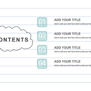 Notebook Powerpoint Template Powerpoint Notebook Paper Background ...