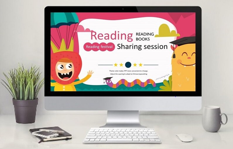 Preschool Graduation PowerPoint | Kindergarten PowerPoint | Animal Themed Power Point Template | Cartoon PPT | Kids Birthday PowerPoint