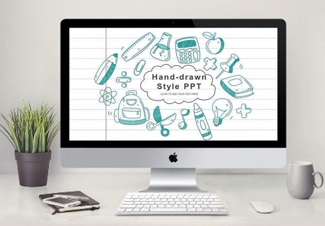 Notebook Powerpoint Template Powerpoint Notebook Paper Background