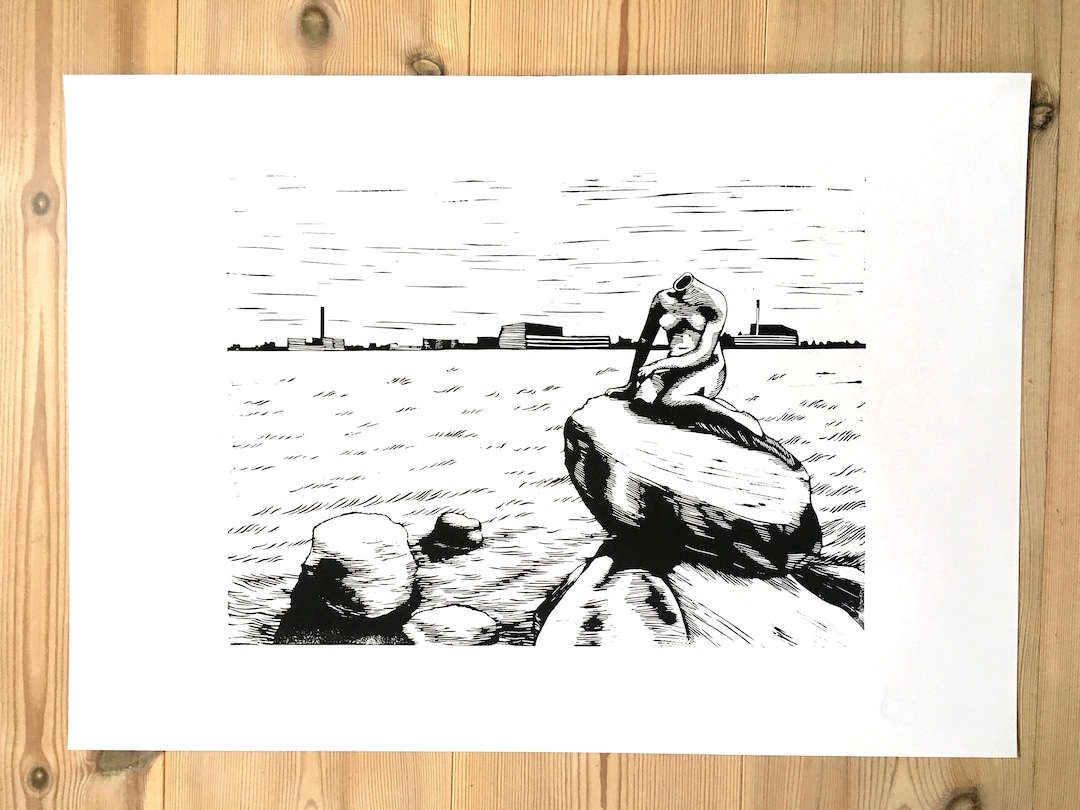 Den Lille Hovedløse Havfrue - Etsy, image size:1080x810