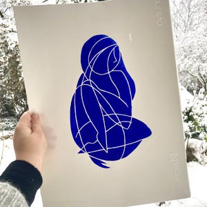 Blue lady no 1