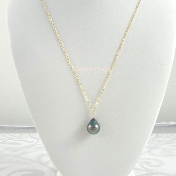 Tahitian Pearl Necklace Etsy