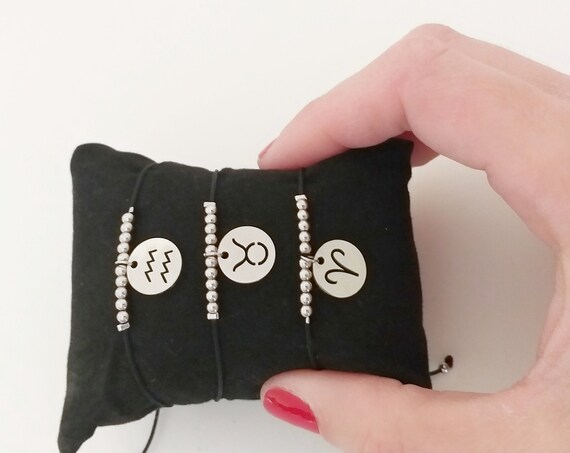 Pulseras acero horóscopo
