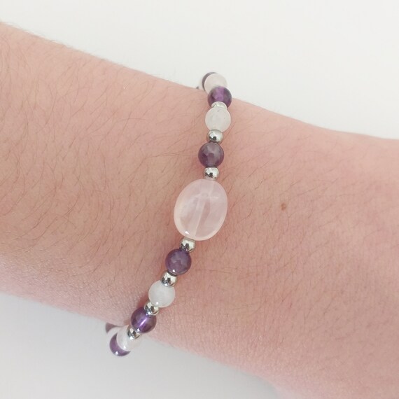 Pulsera elástica amor y tranquilidad