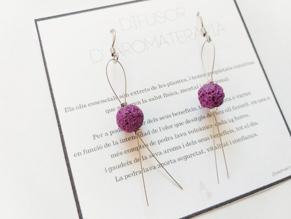 Pendientes difusor de aromaterapia