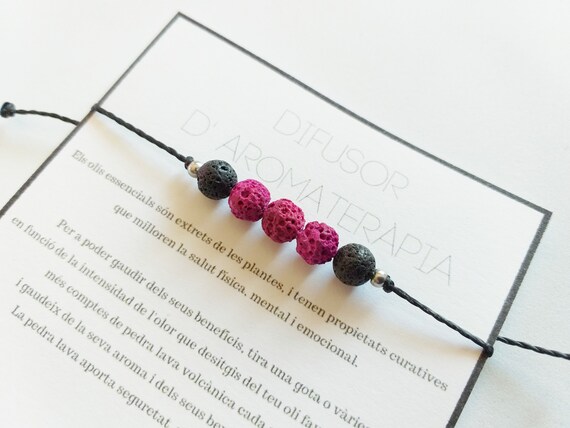 Pulsera difusor aromaterapia