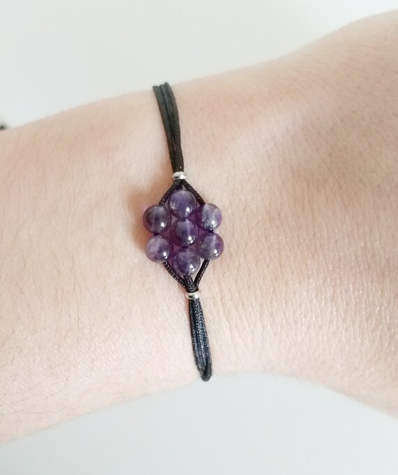 Pulsera calmante de amatista