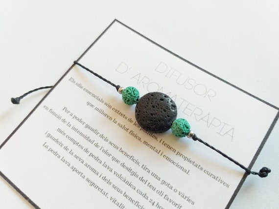 Pulsera difusor aromaterapia