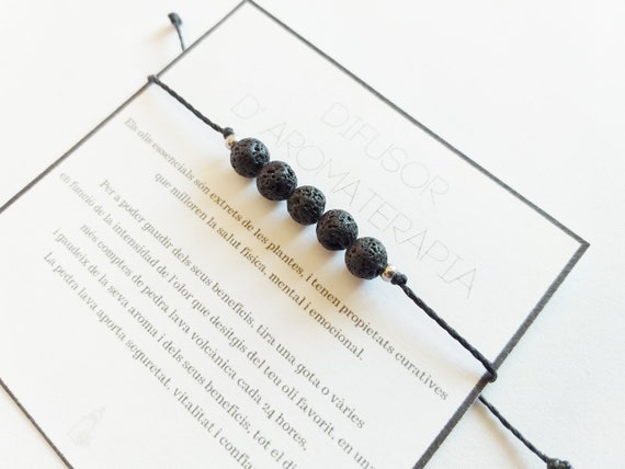 Pulsera difusor aromaterapia