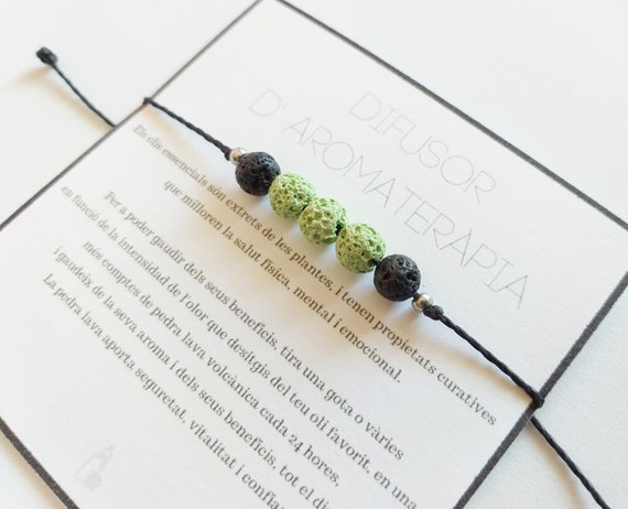 Pulsera difusor aromaterapia