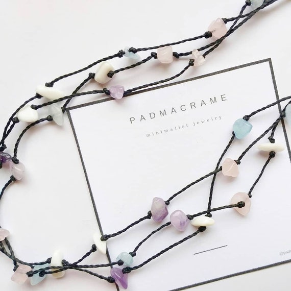 Collar multimineral con cierre de acero