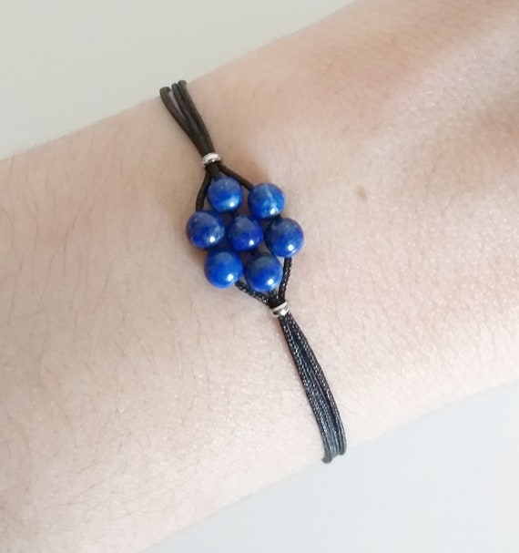 Pulsera protectora de lapislázuli