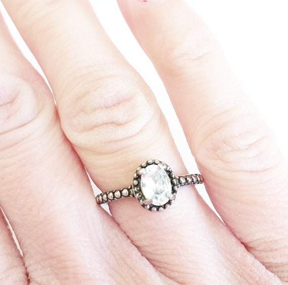 Anillo de acero elegance