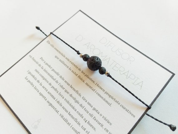 Pulsera difusor aromaterapia