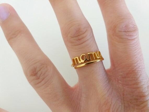 Anillo de acero mamá