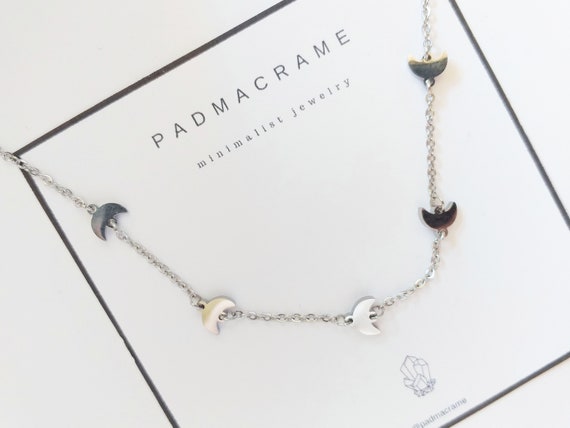 Collar minilunitas acero