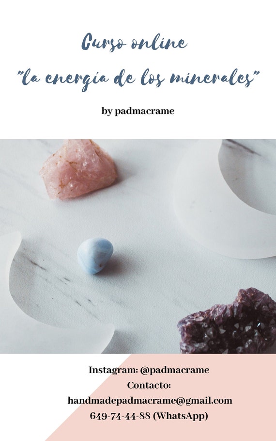 Curso: "la energía de los minerales"