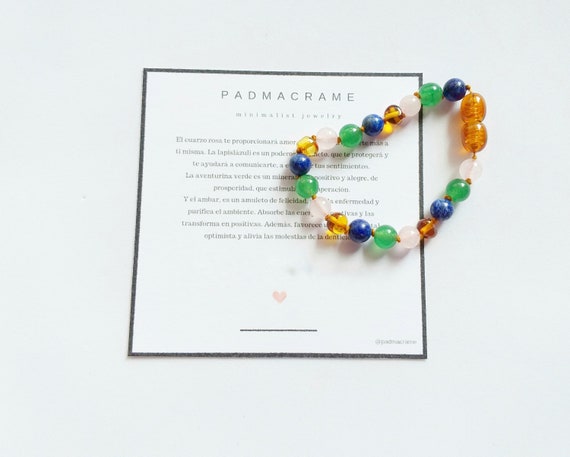 Pulsera minerales
