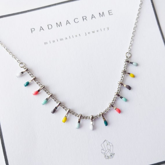Collar de acero Rainbow