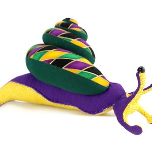 Jester The Snail PDF plush Digital download slug soft toy sewing pattern shell stuffed animal image 4