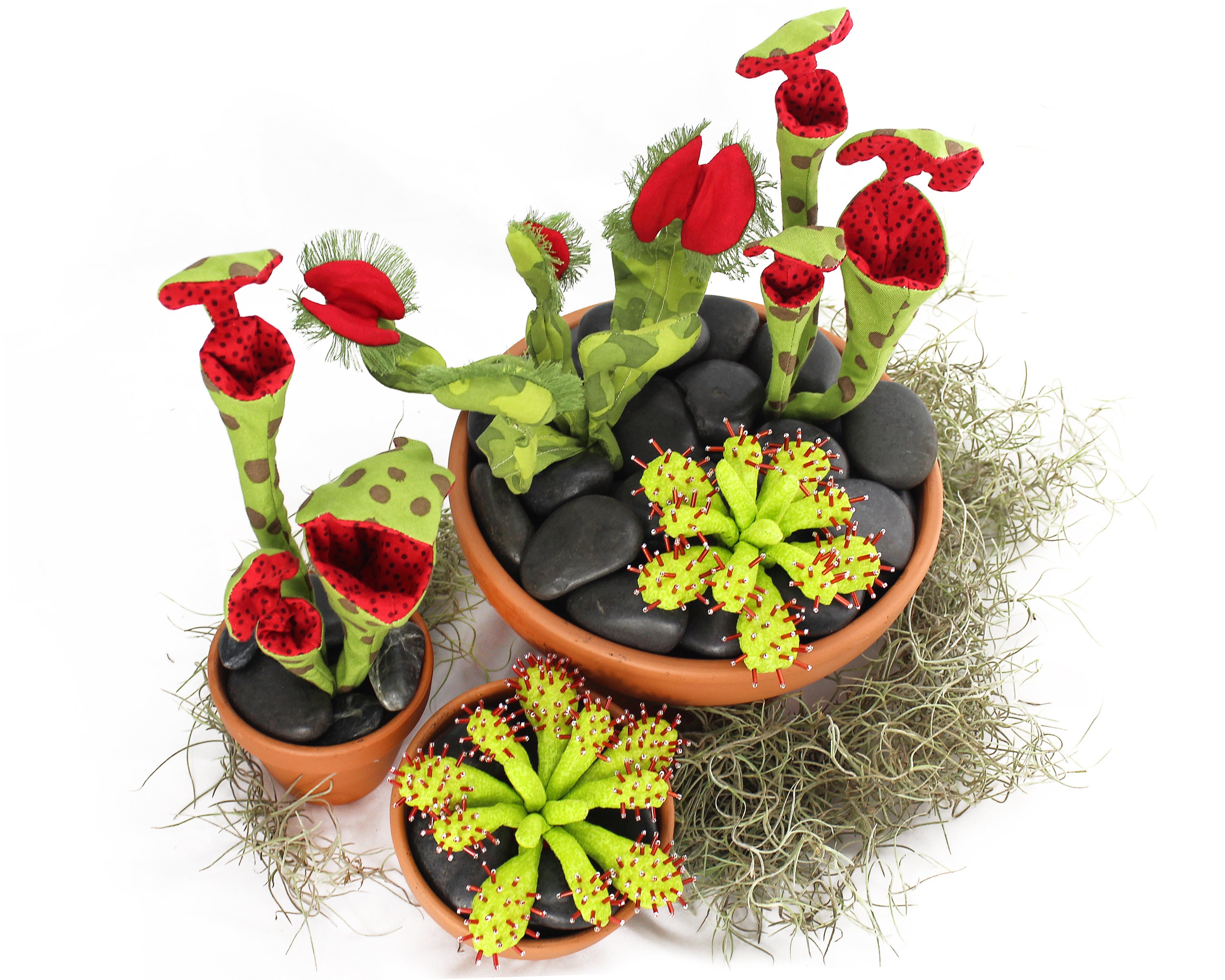 Carnivorous Plant Pack PDF Sewing Pattern • Flytrap, Pitcher Plant