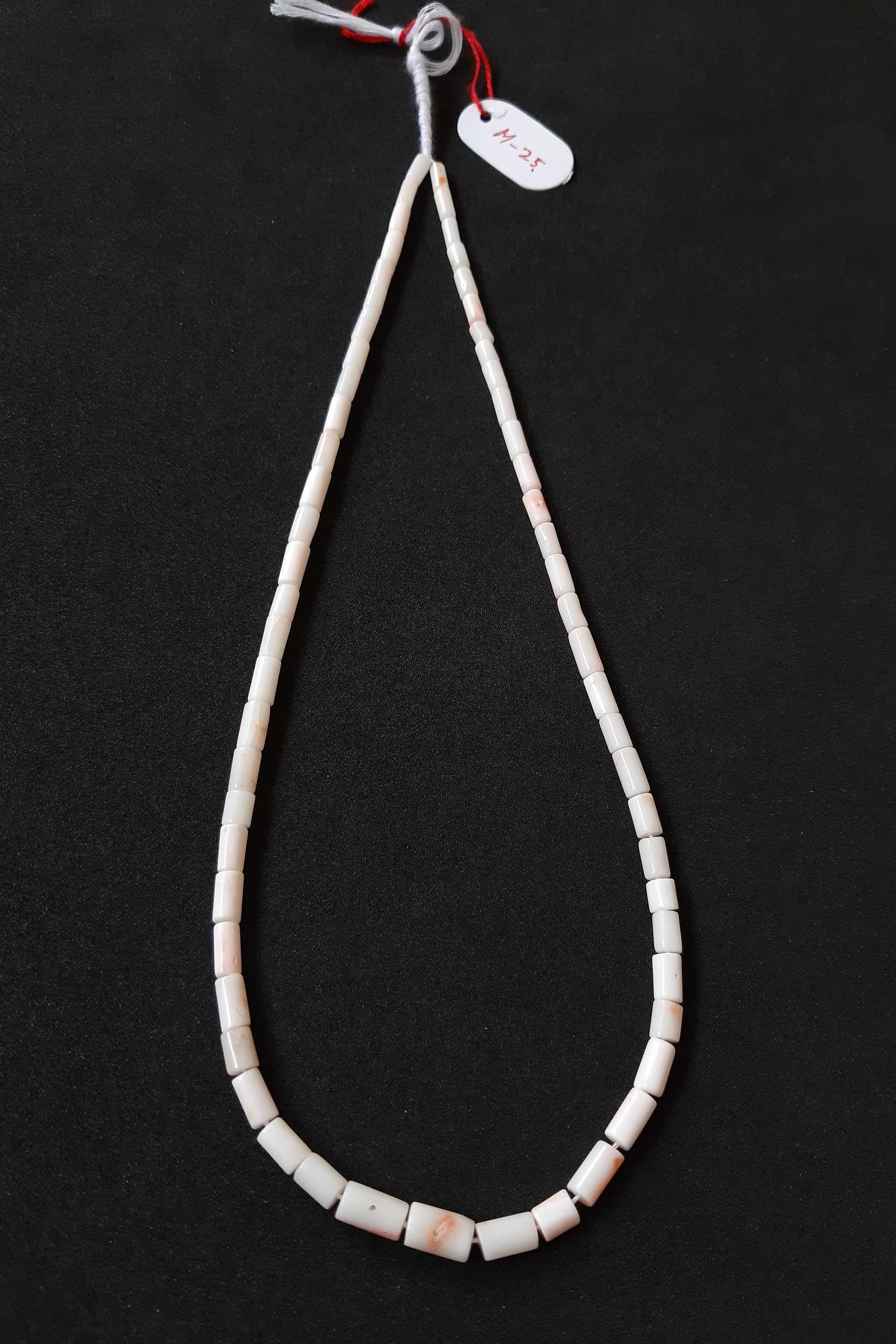 WHITE CORAL BEADS A'1 Quality'Tube Shape'coral Etsy