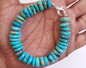 Bracelet belle au bois dormant turquoise