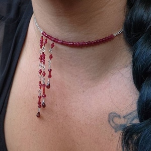 Throat necklace clearance