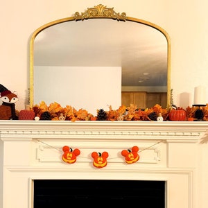 Halloween Garland, Pumpkin Garland, Halloween Decor