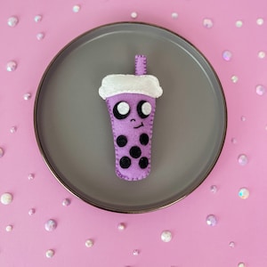 Boba Milk Tea, Felt Food, Pretend Play Kitchen, Asian Toys