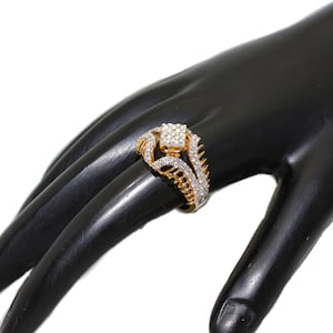 1.06 Karat Naturdiamant Ehering für Damen und Mädchen / Weihnachtsgeschenk Ring / Jubiläum Geschenk Ring
