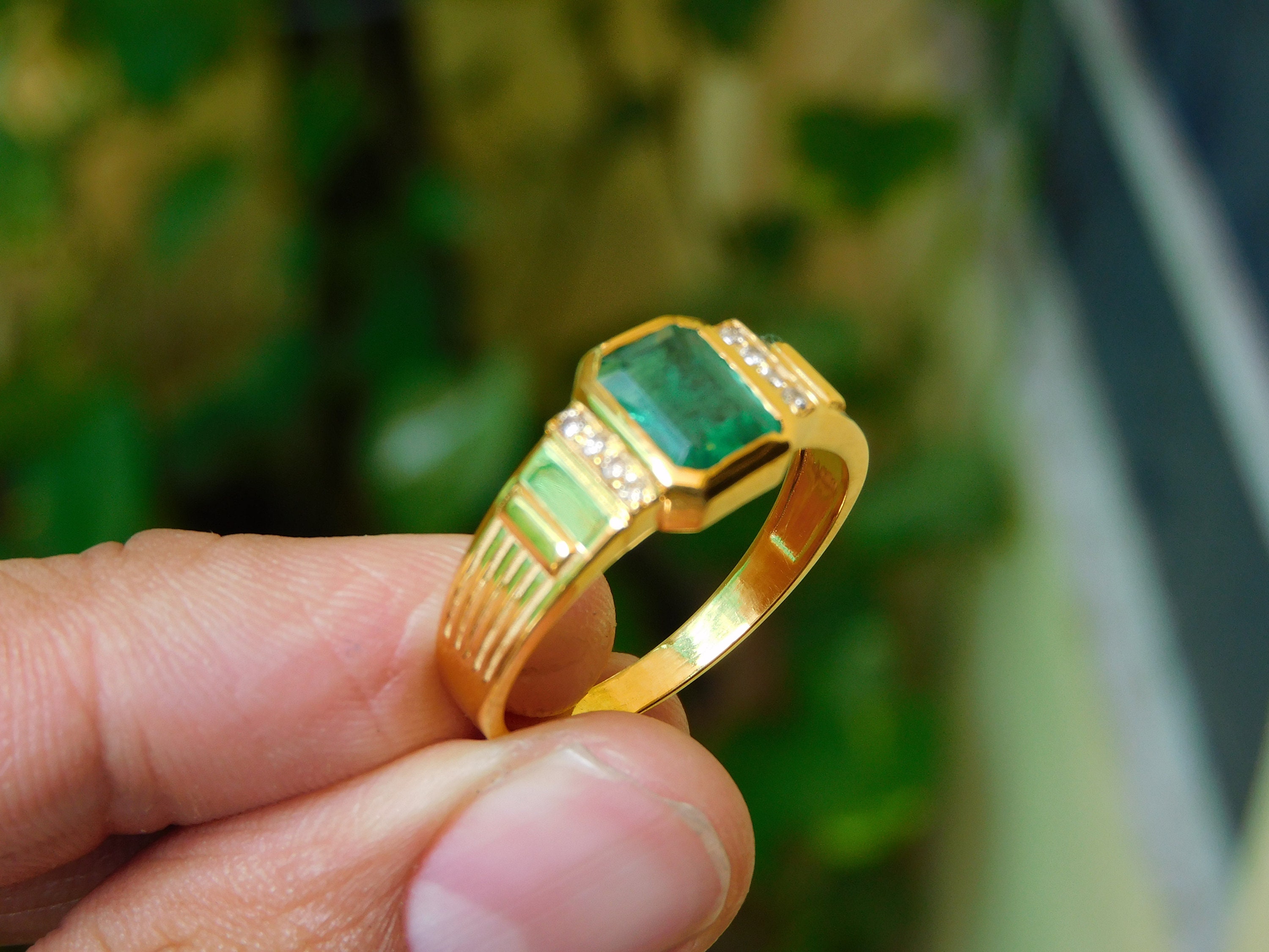 Emerald Ring, Turkish Men Ring Limited Edition Handmade Design – Boutique  Spiritual
