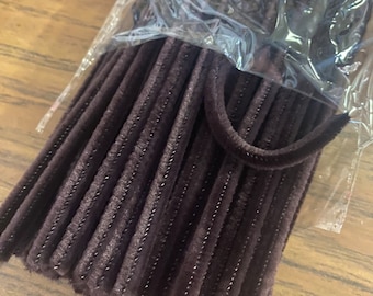 Limpiador de pipas de chenilla (100 unidades) - Marrón - MD9077