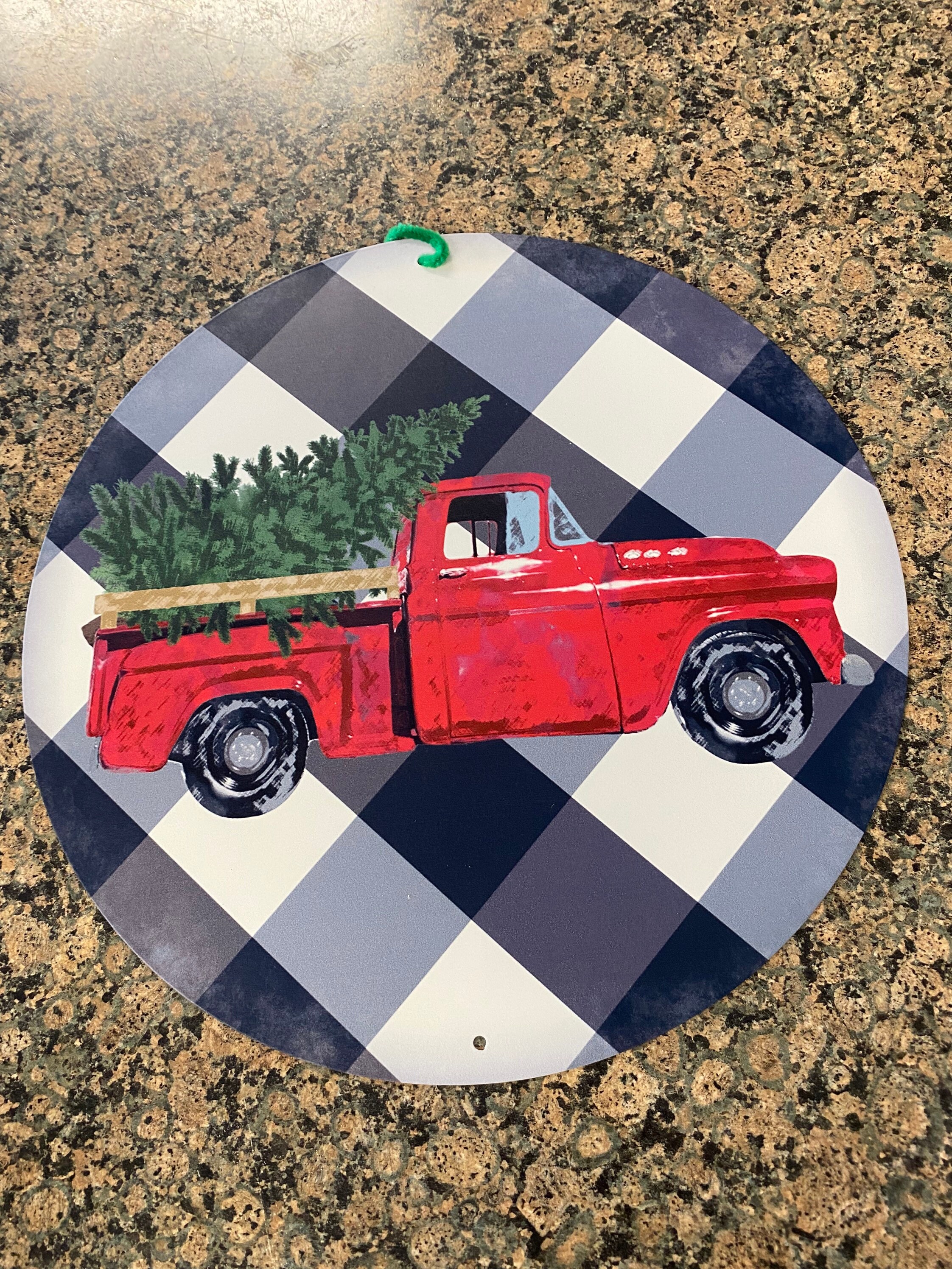 Vntage Red Pckup Truck Red Truck Decor Red Metal | Etsy