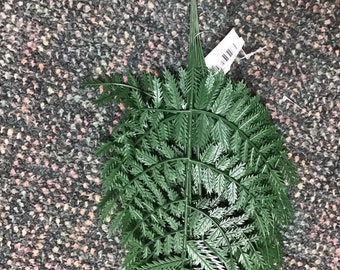 13" Plastic Leather Leaf Sold By Bundle of 12 - CS14613LL